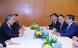 越南政府总理范明正会见中国国务院总理李强