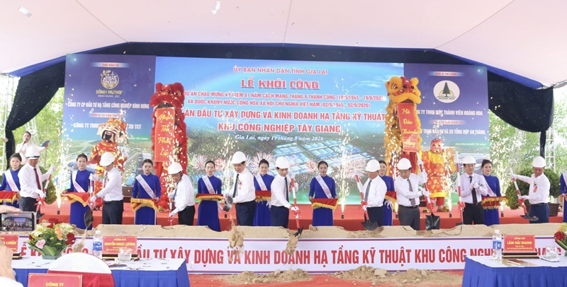 Khởi công Dự án khu công nghiệp Tây Giang vốn gần 1.800 tỷ đồng, diện tích 300 ha