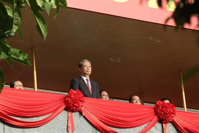 中国全国人大常委会委员长赵乐际圆满结束对越南的正式访问