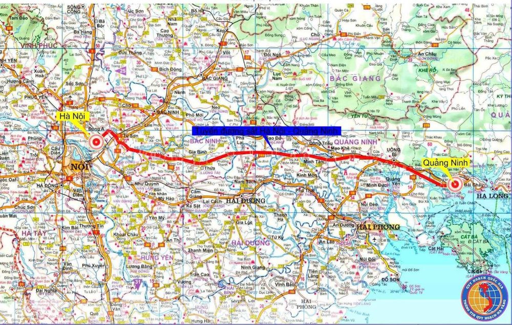 Tuyến đường sắt tốc độ cao Hà Nội - Quảng Ninh dự kiến khởi công ngày 12/4