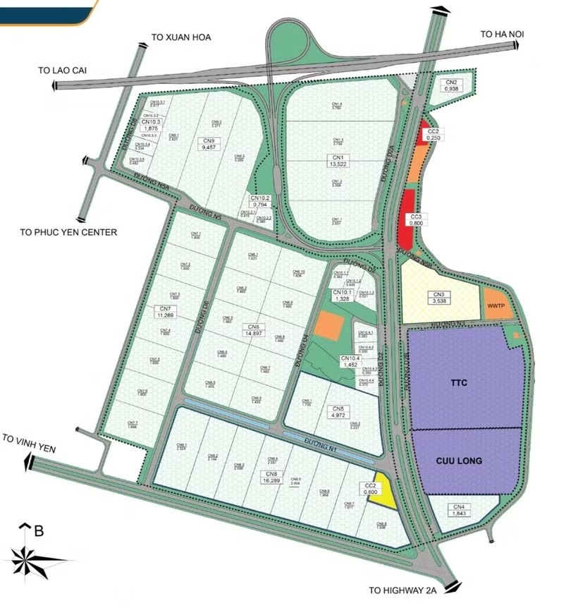 Khởi công Dự án Khu công nghiệp Phúc Yên, thu hút vốn đầu tư công nghệ